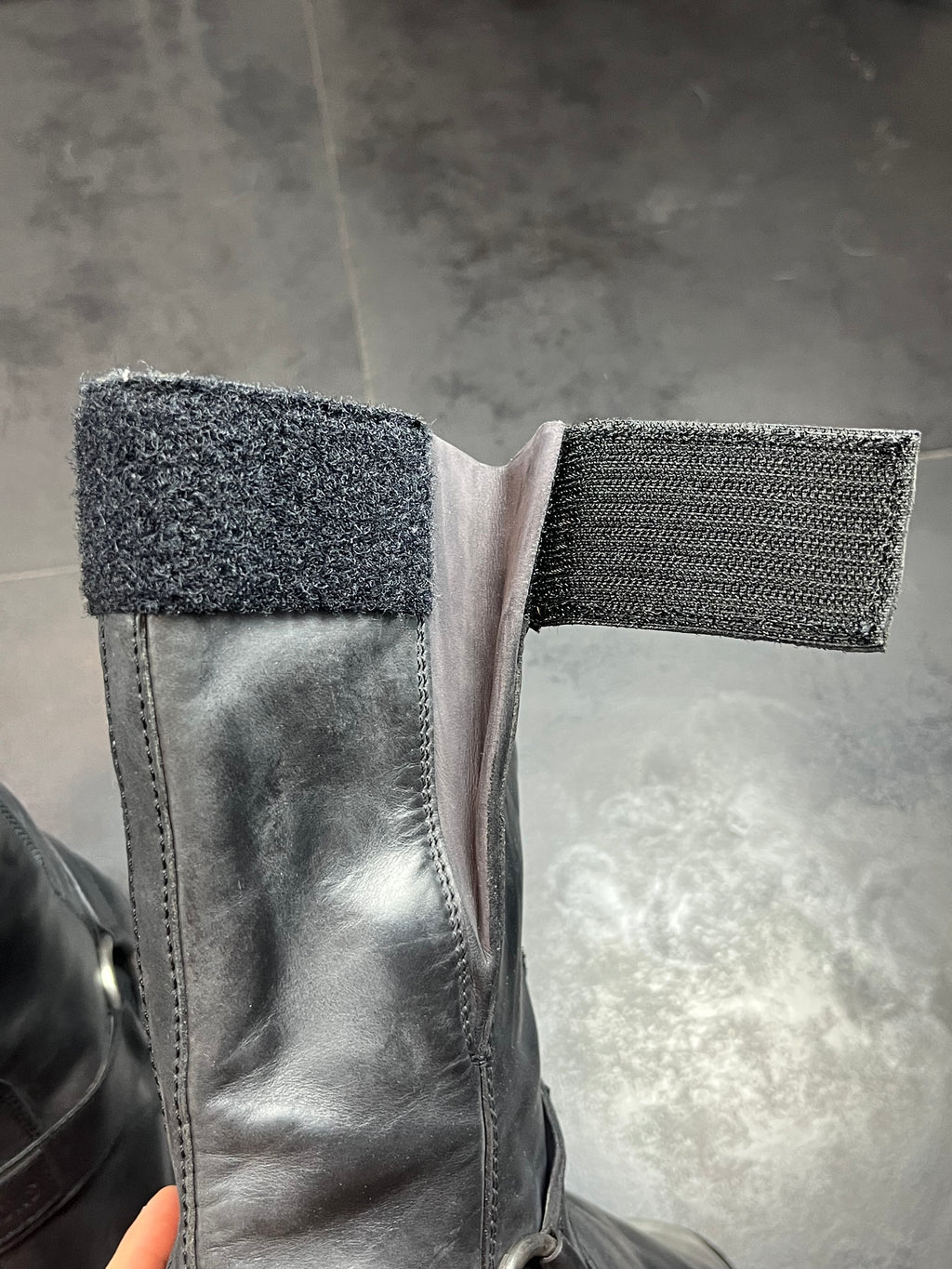 AW10 Raf Simons “Creeper/Harness” Boots