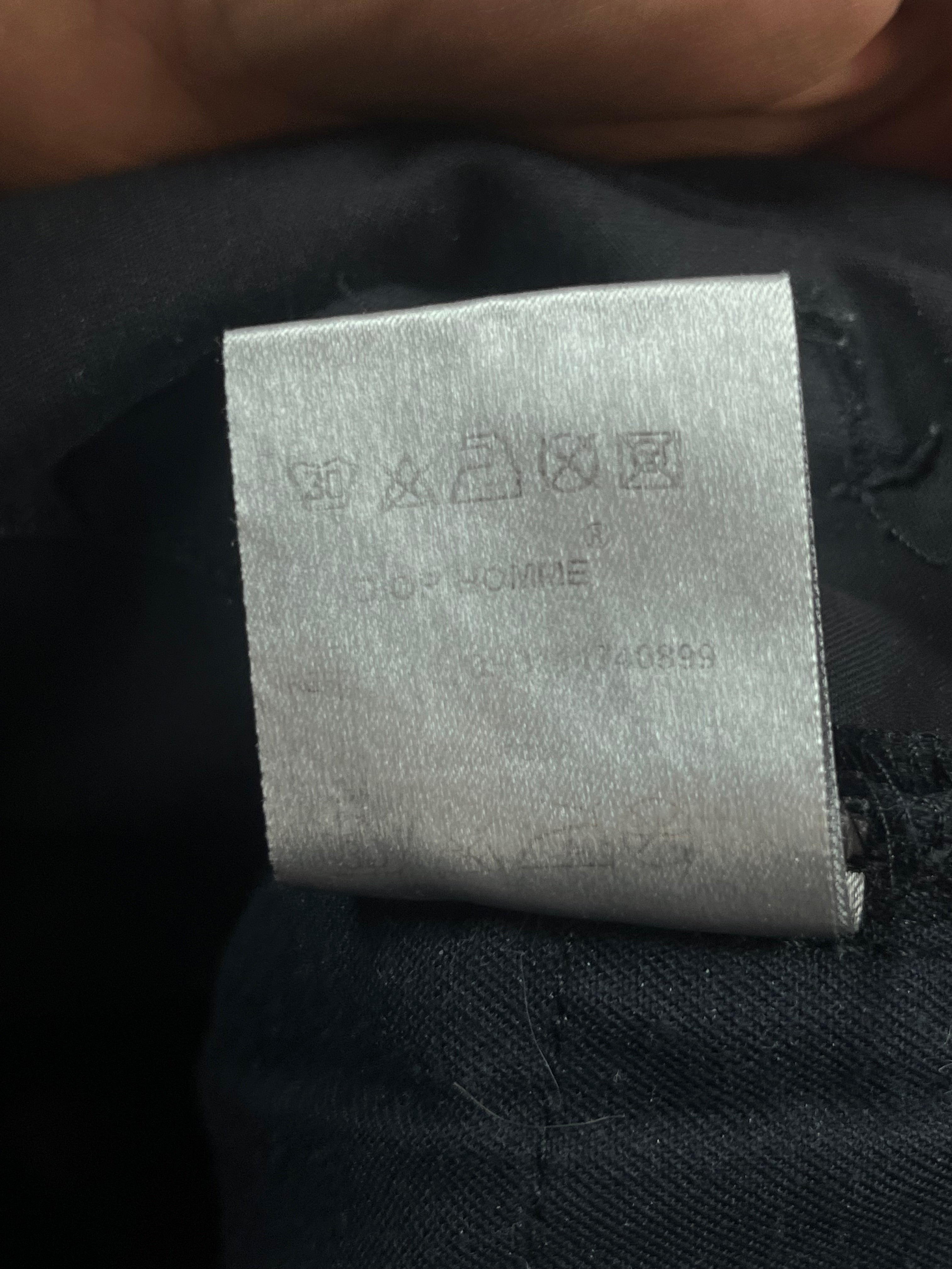 Dior AW08 “Lumiere Du Nord” Moleskin Glitter Pants