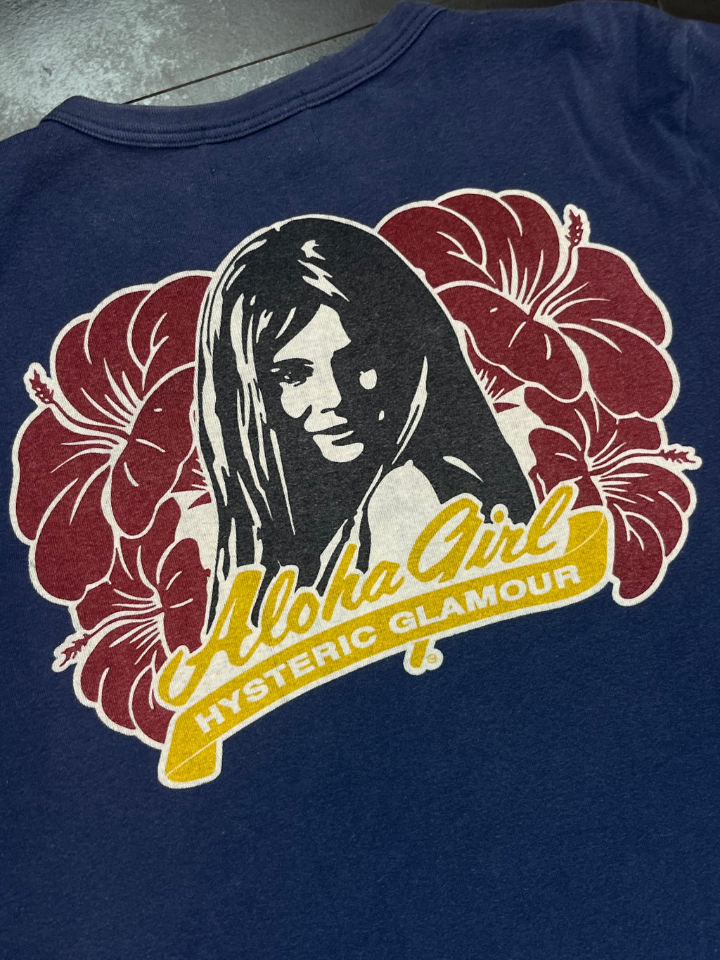 Hysteric Glamour 00s Aloha Girl Graphic Tee