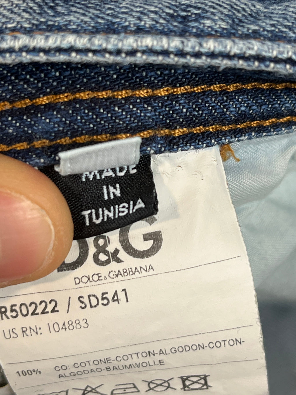 2000s Dolce & Gabbana Low Rise Flared Jeans