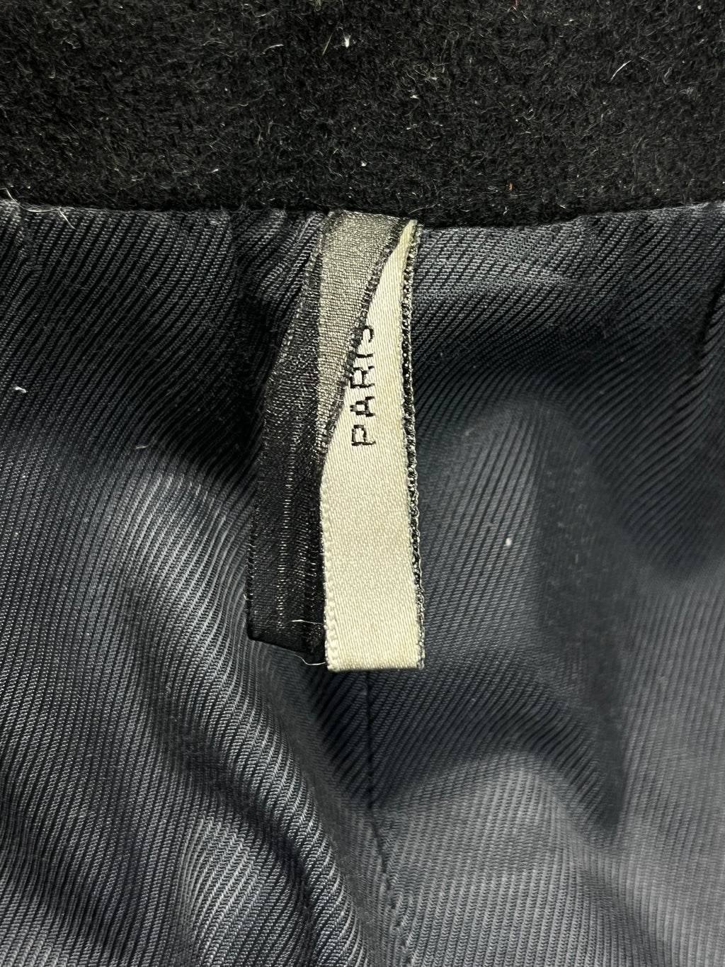 AW06 Dior "These Grey Days" Napoleon Duffle Coat By Hedi Slimane