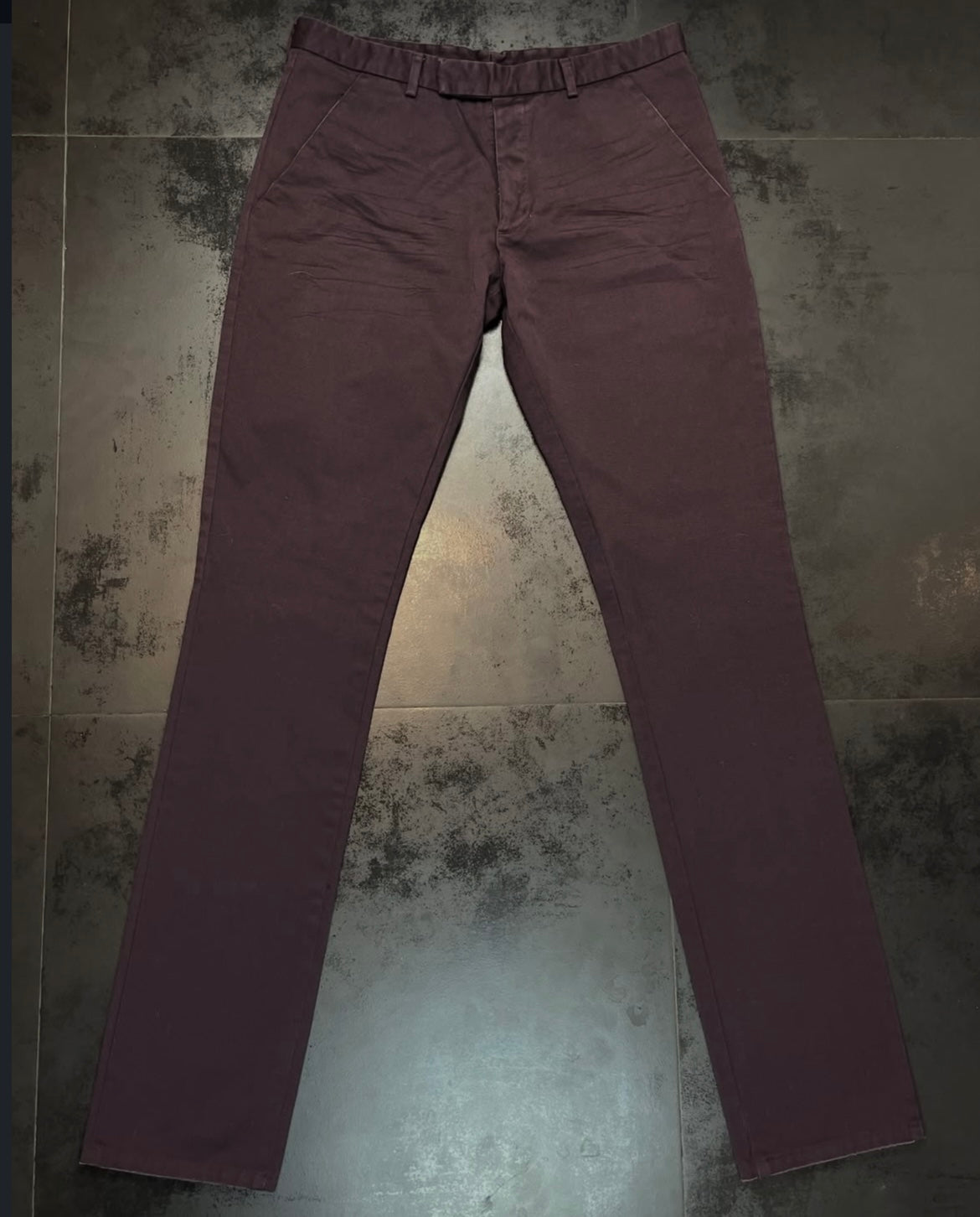 AW08 "Lumiere Du Nord" Whiskered Bootcut Pants By Kris Van Assche