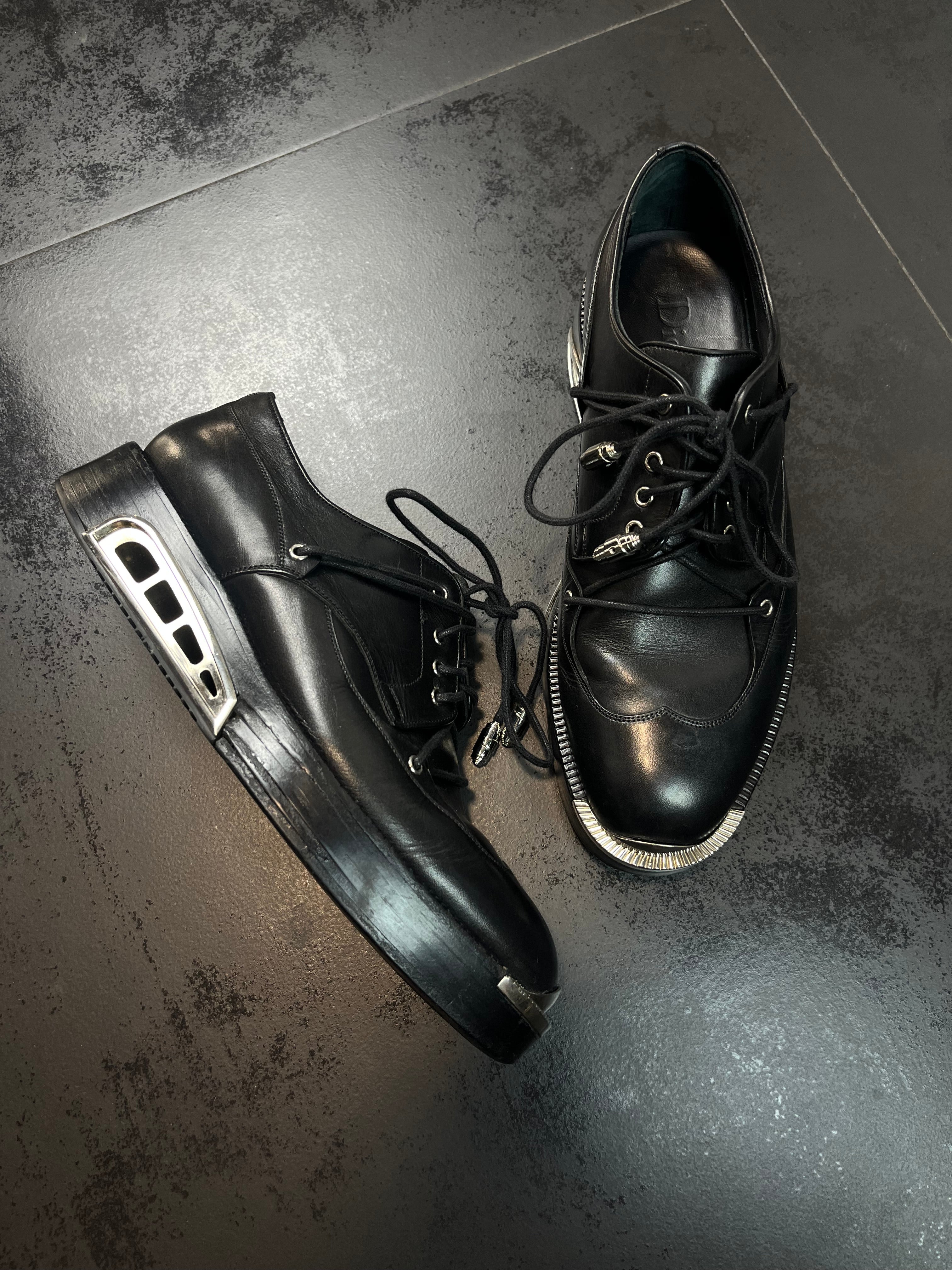 Dior SS14 “Metal Toe” Derbies By Kris Van Assche