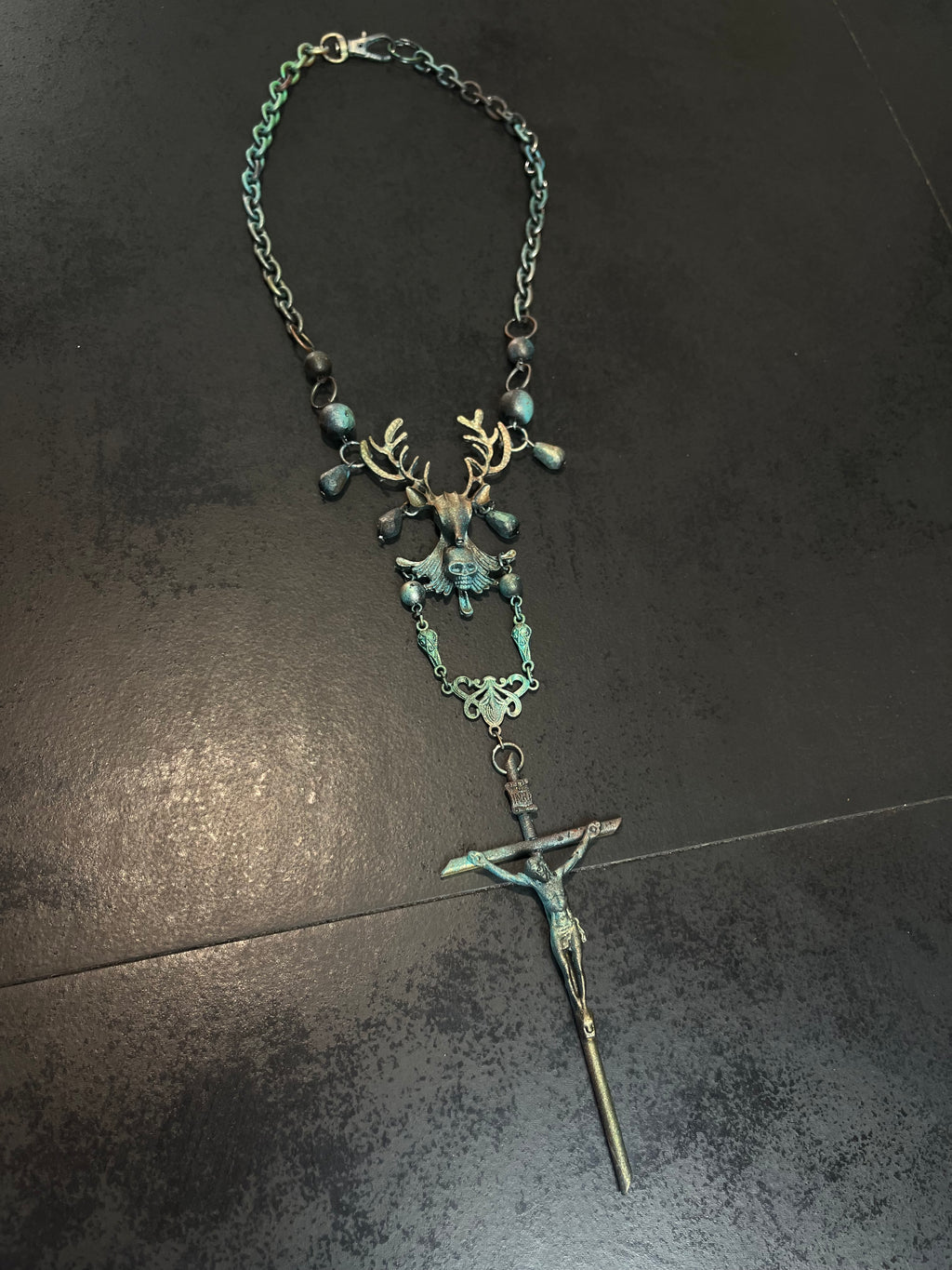 1of1 1994 Jean Pault Gaultier Elk-Skull Rosary