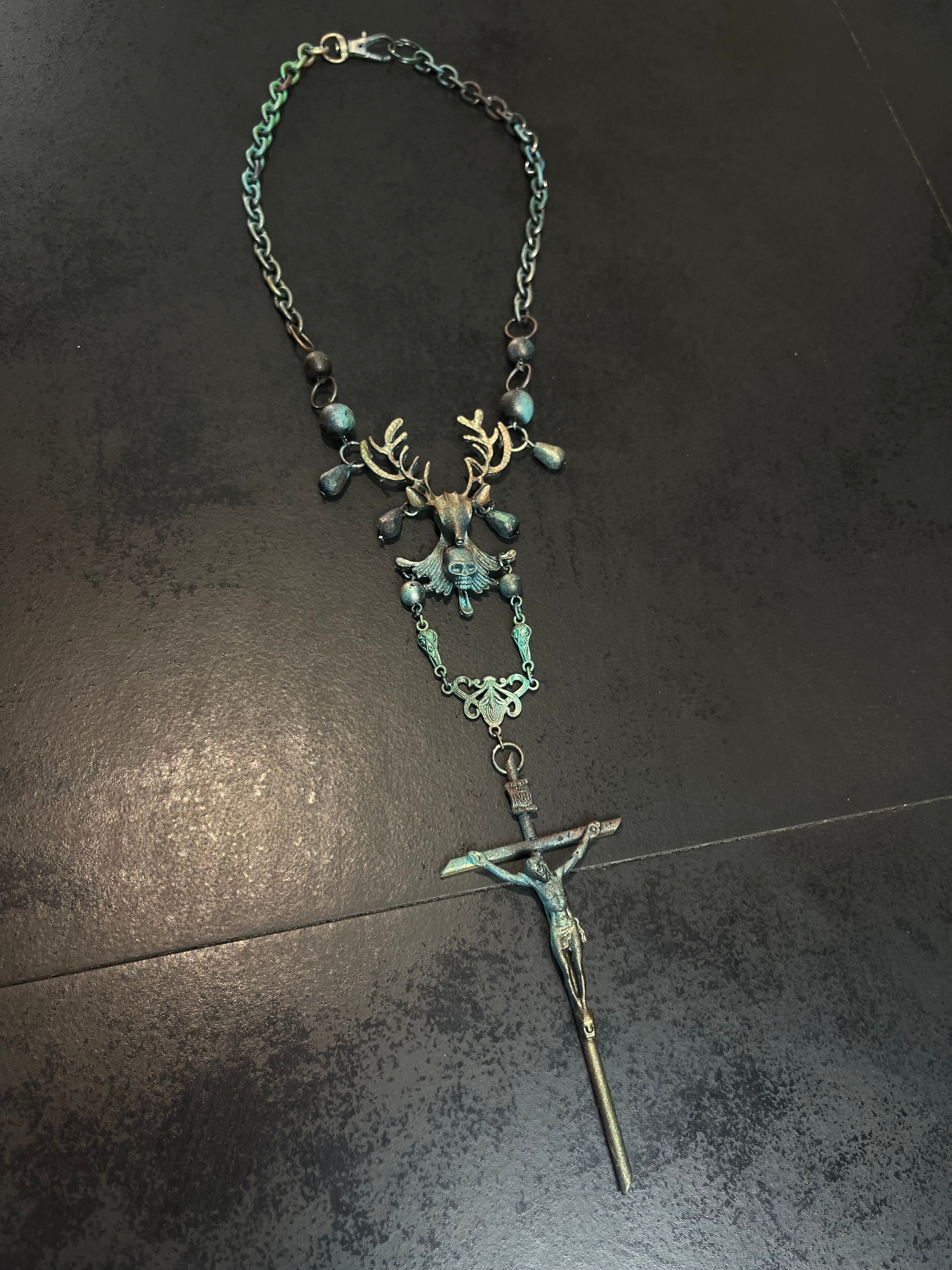 1of1 1994 Jean Pault Gaultier Elk-Skull Rosary