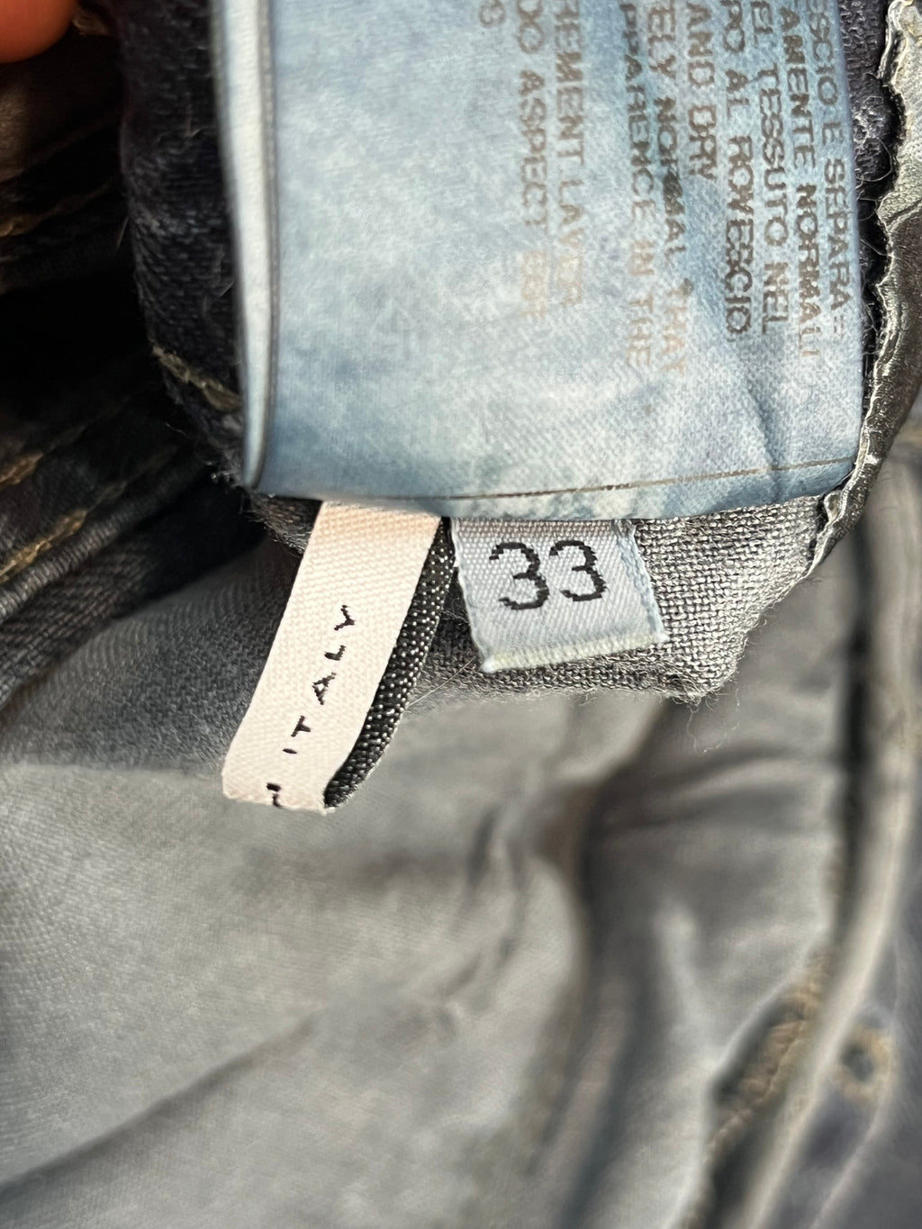 AW09 Rick Owens “Crust” Overdyed Detroit Denim