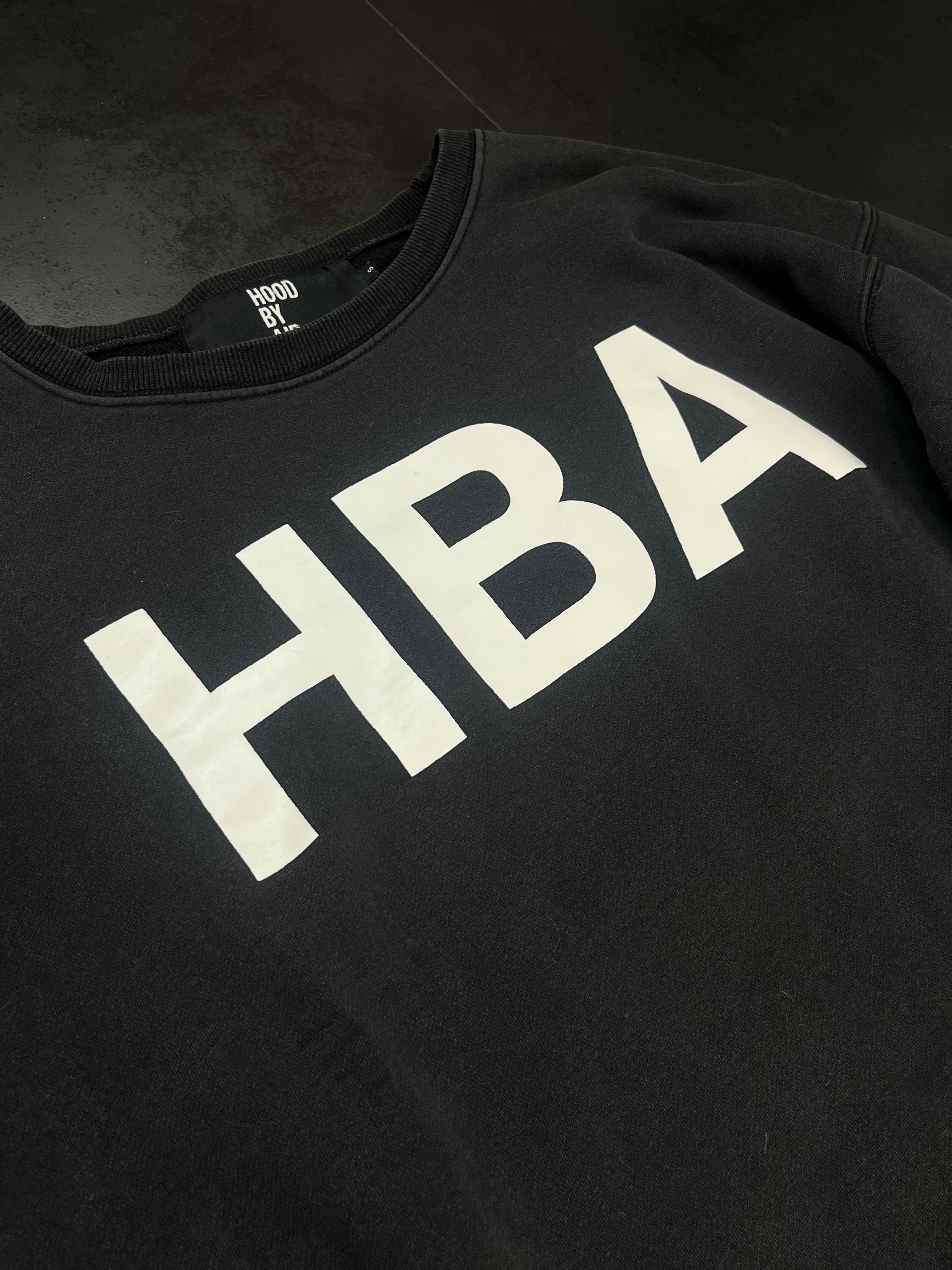 FW13 Hood By Air Boxy Cut Graphic Sweatshirt By Shayne Oliver