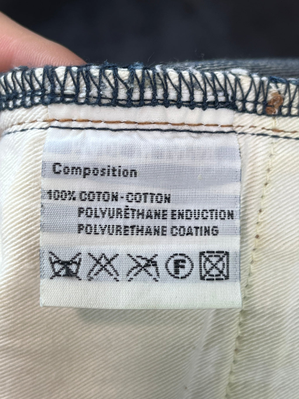 AW06 Dior “Navigate” Waxed Raw Denim By Hedi Slimane