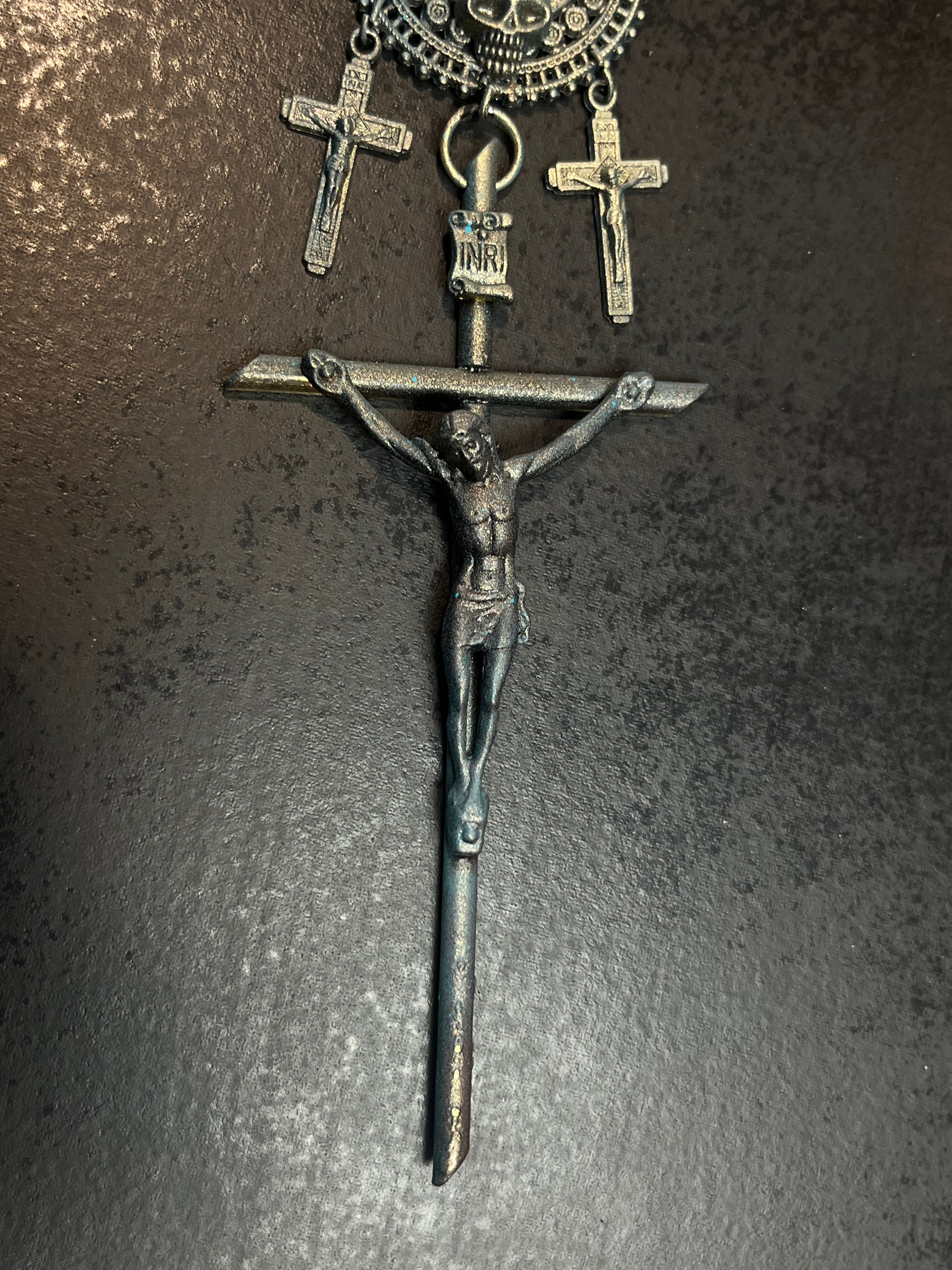 1of1 1994 Jean Pault Gaultier Multichains-Buffalo Rosary