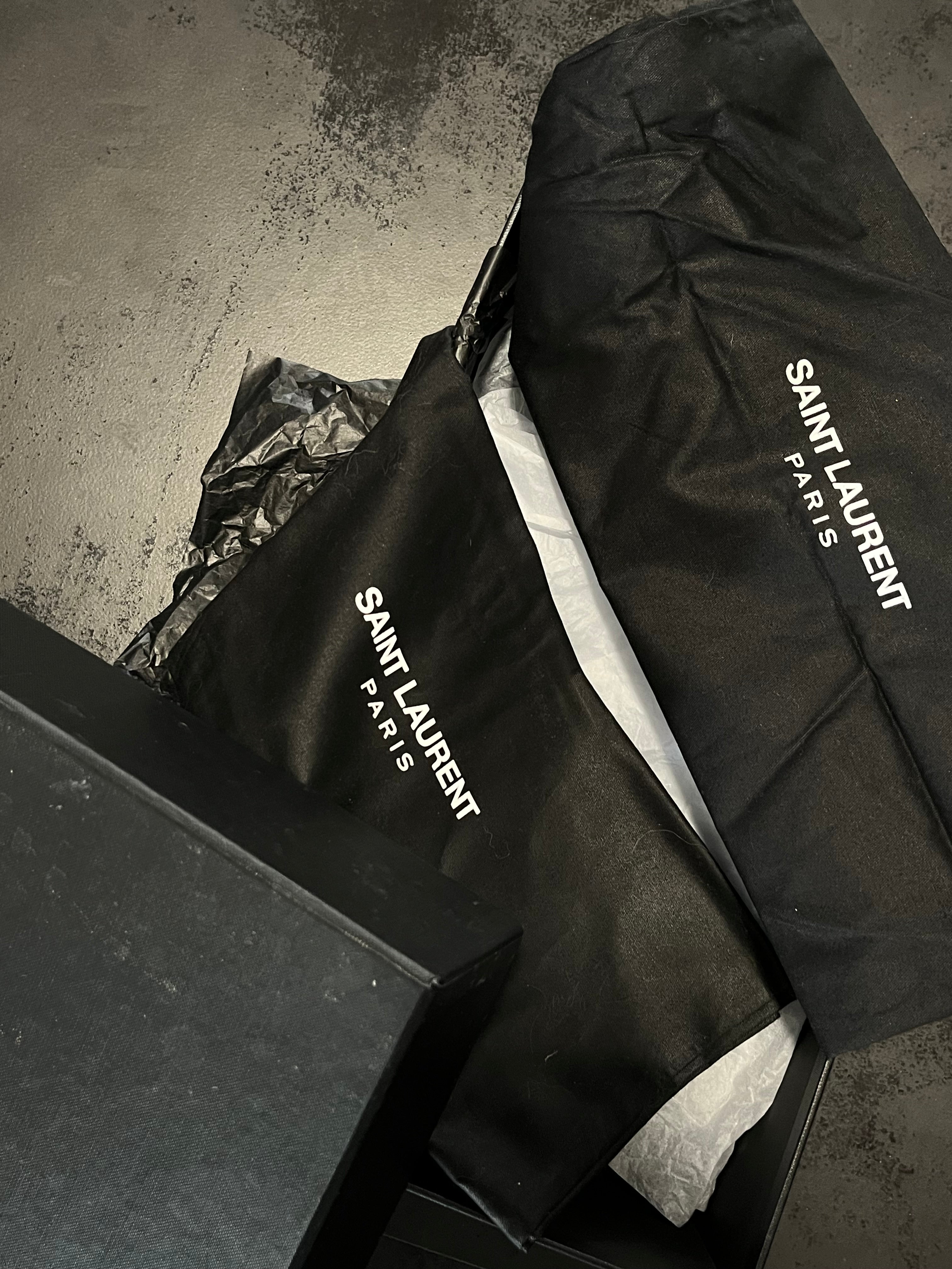 SS14 Saint Laurent Paris “Western Buckle” Boots By Hedi Slimane