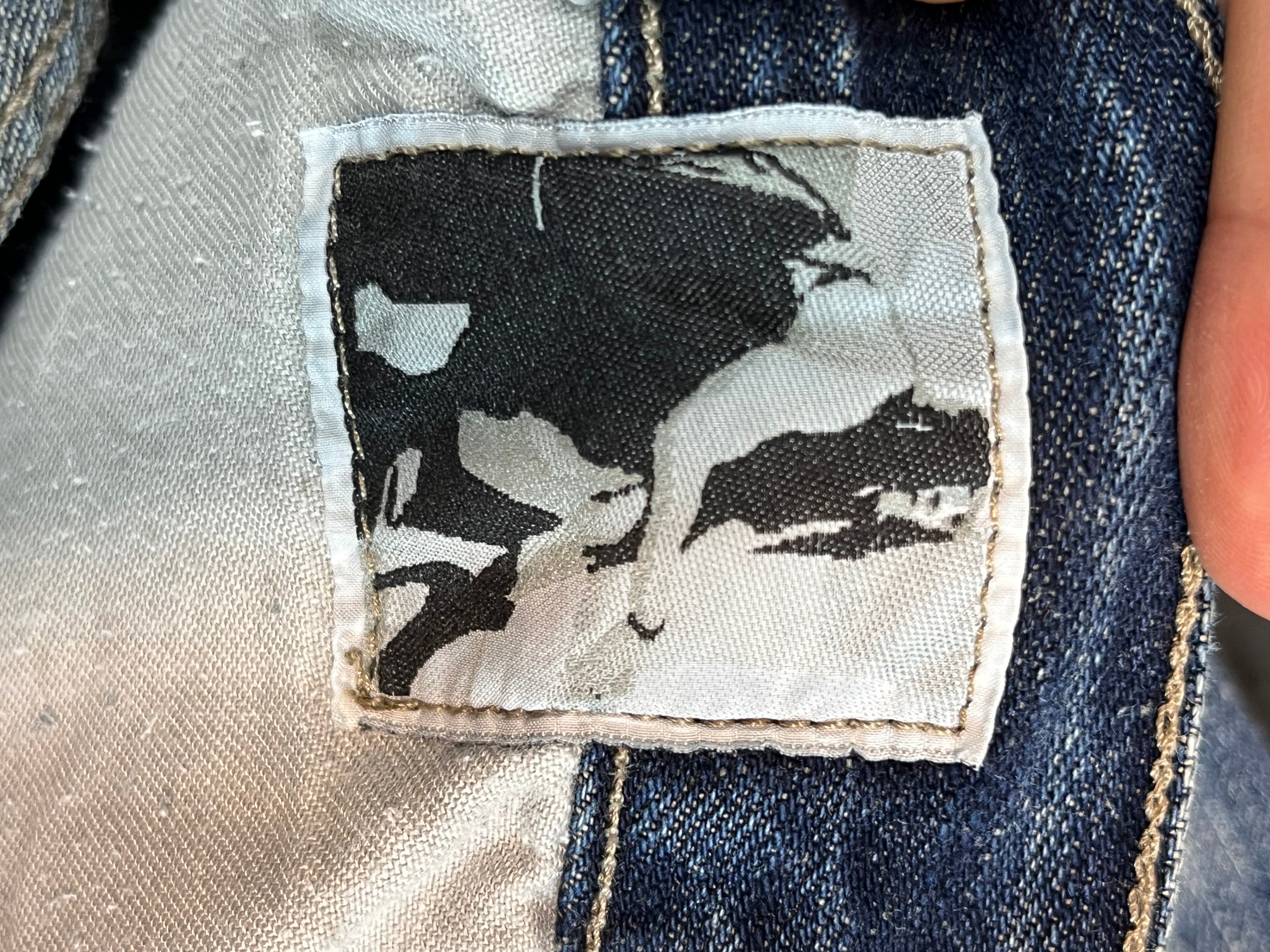 FW08 Rick Owens Drkshdw “Dirty Blue” Detroit Denim