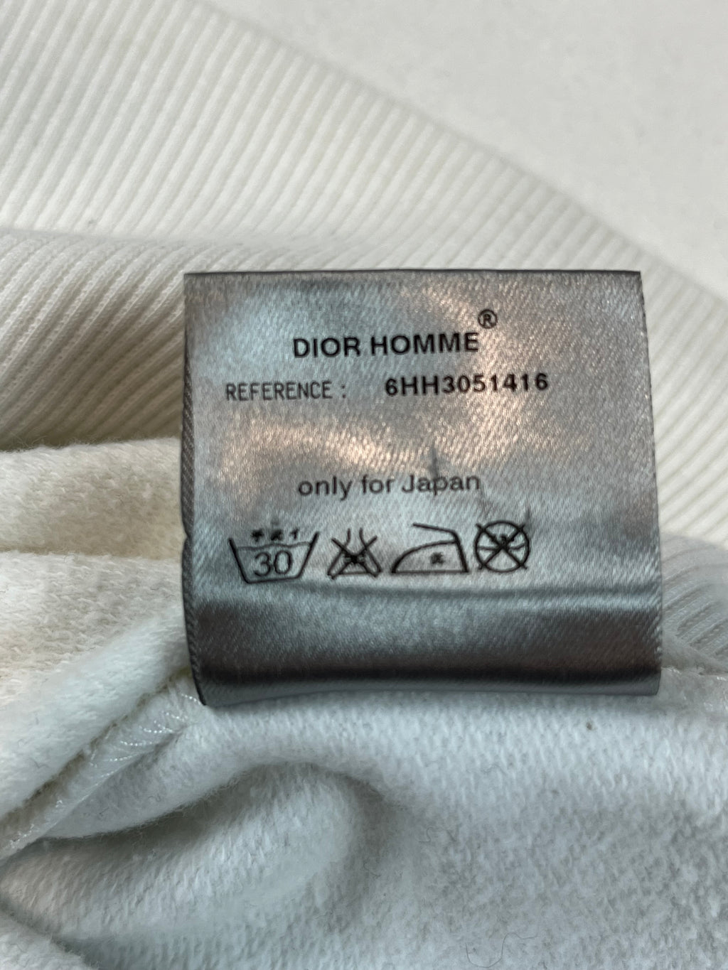 AW06 Dior “Forget Me Not” Hoodie By Hedi Slimane