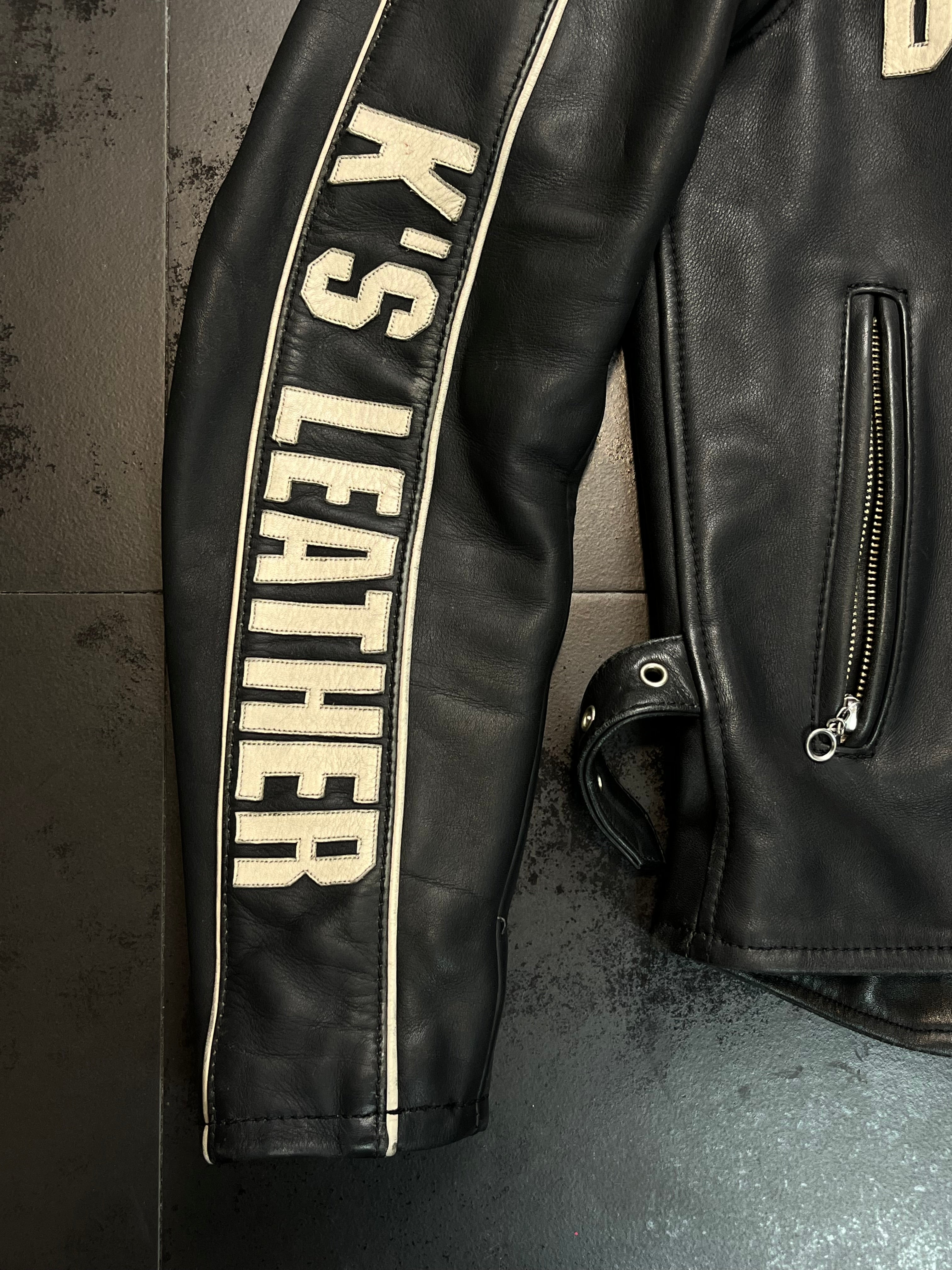 2000 Kadoya 1of1 Custom “Suzuki Hayabusa” Leather Jacket
