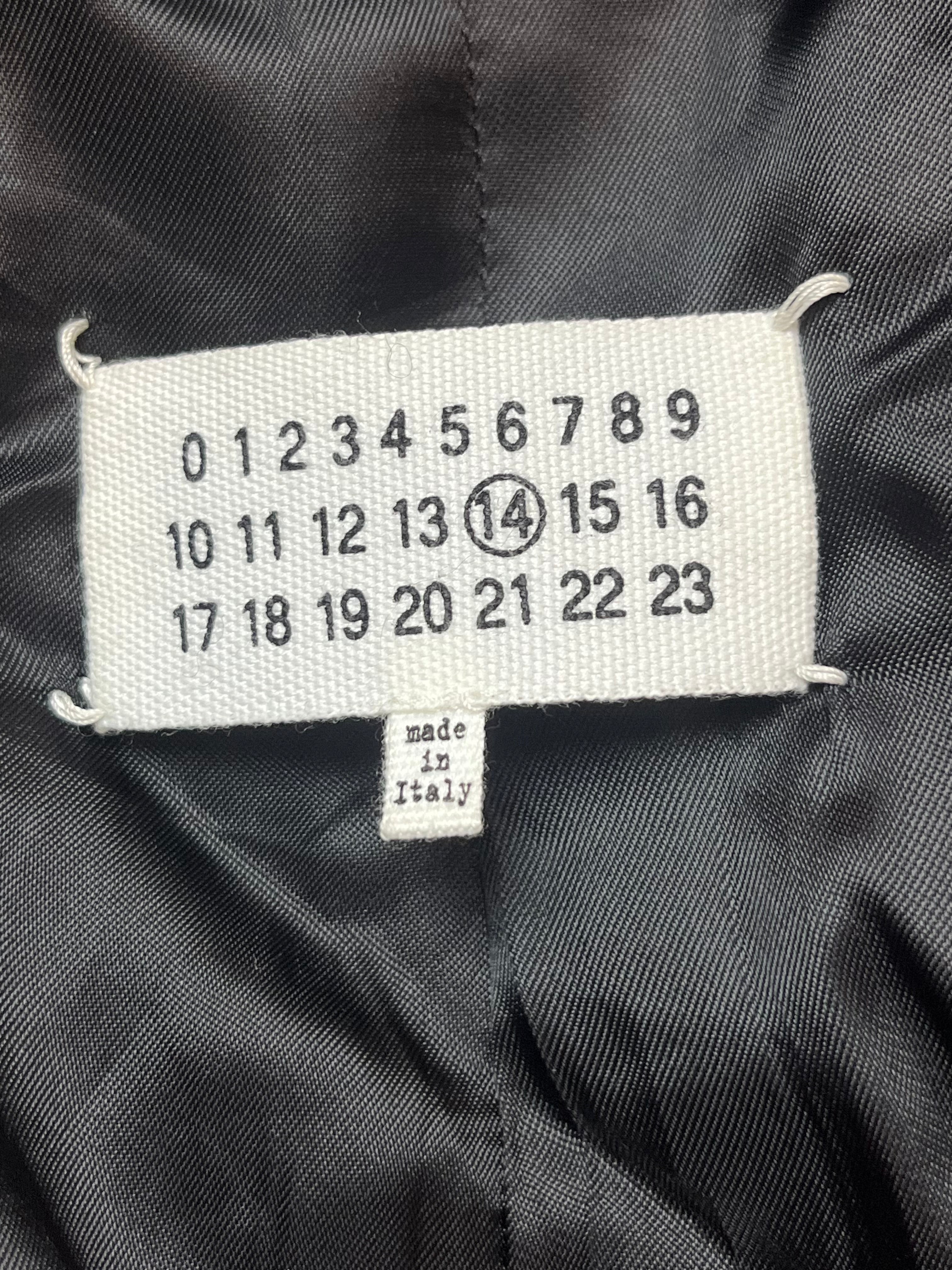 AW15 Maison Margiela Sartorial Leather Patches Coat