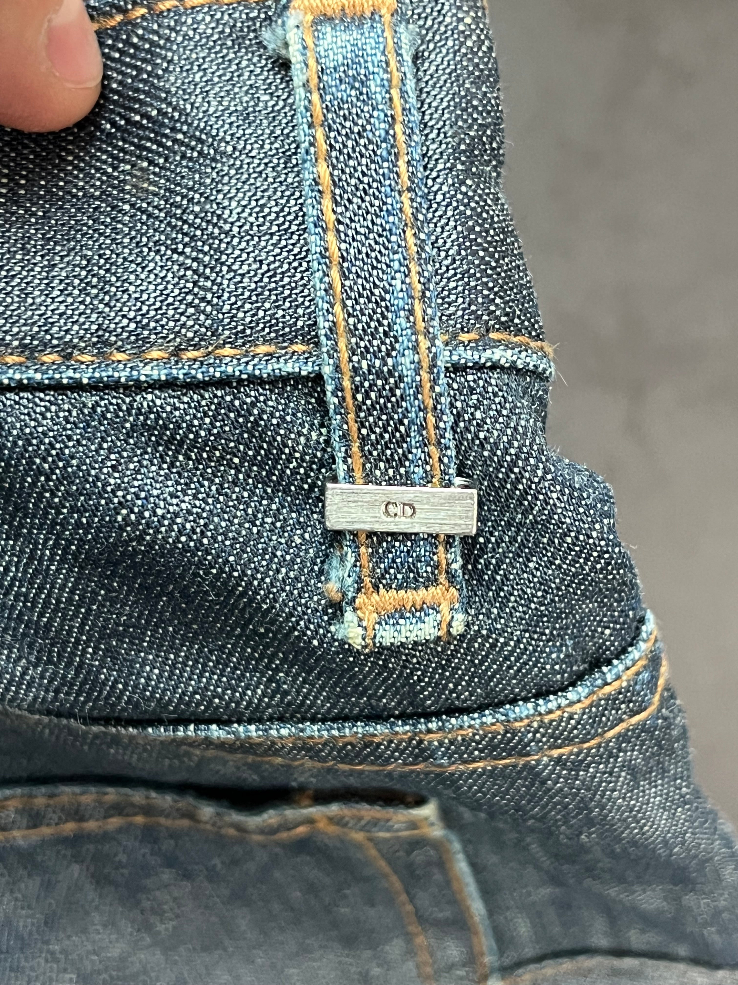 AW06 Dior “Navigate” Waxed Raw Denim By Hedi Slimane