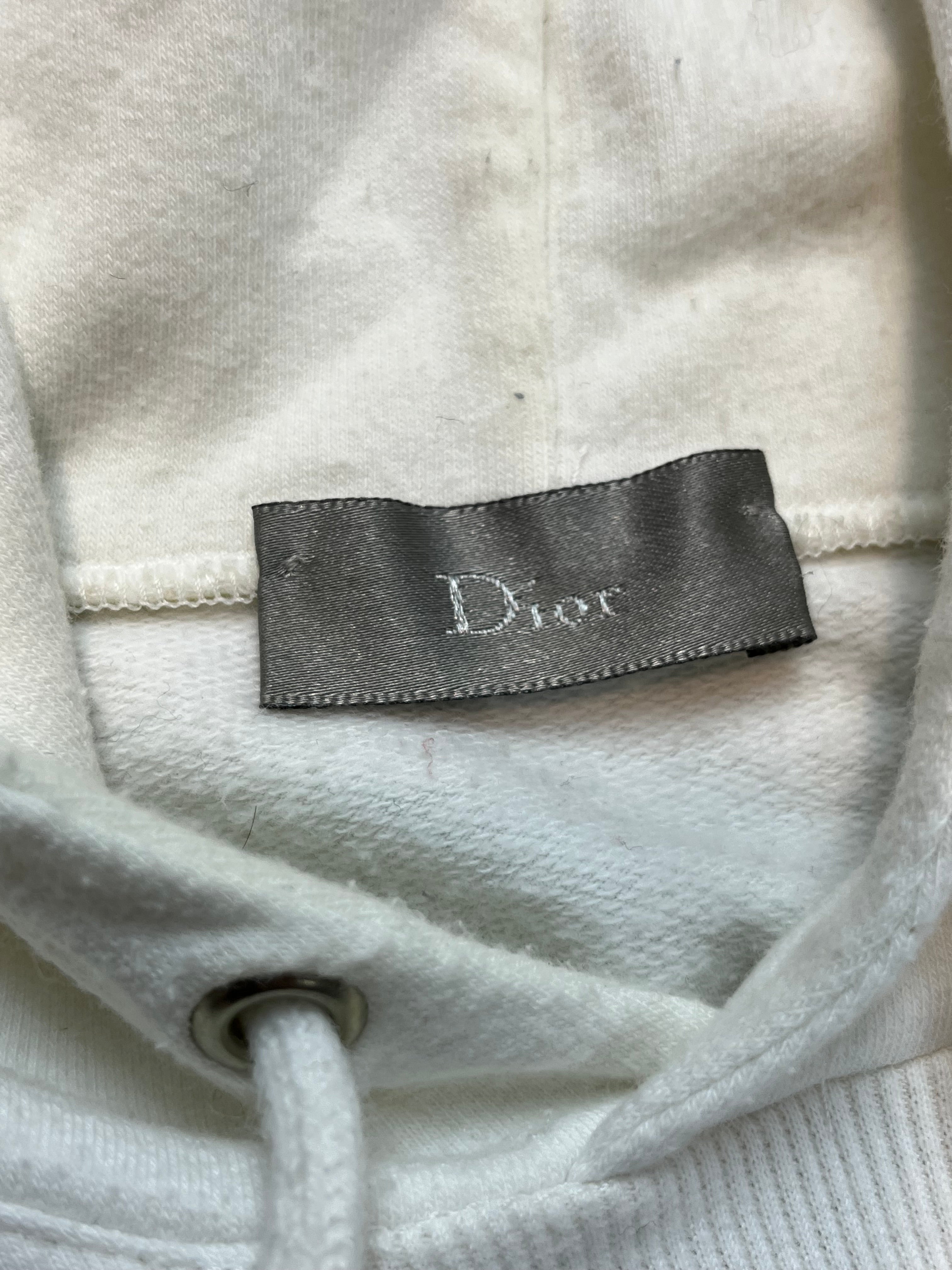 AW06 Dior “Forget Me Not” Hoodie By Hedi Slimane