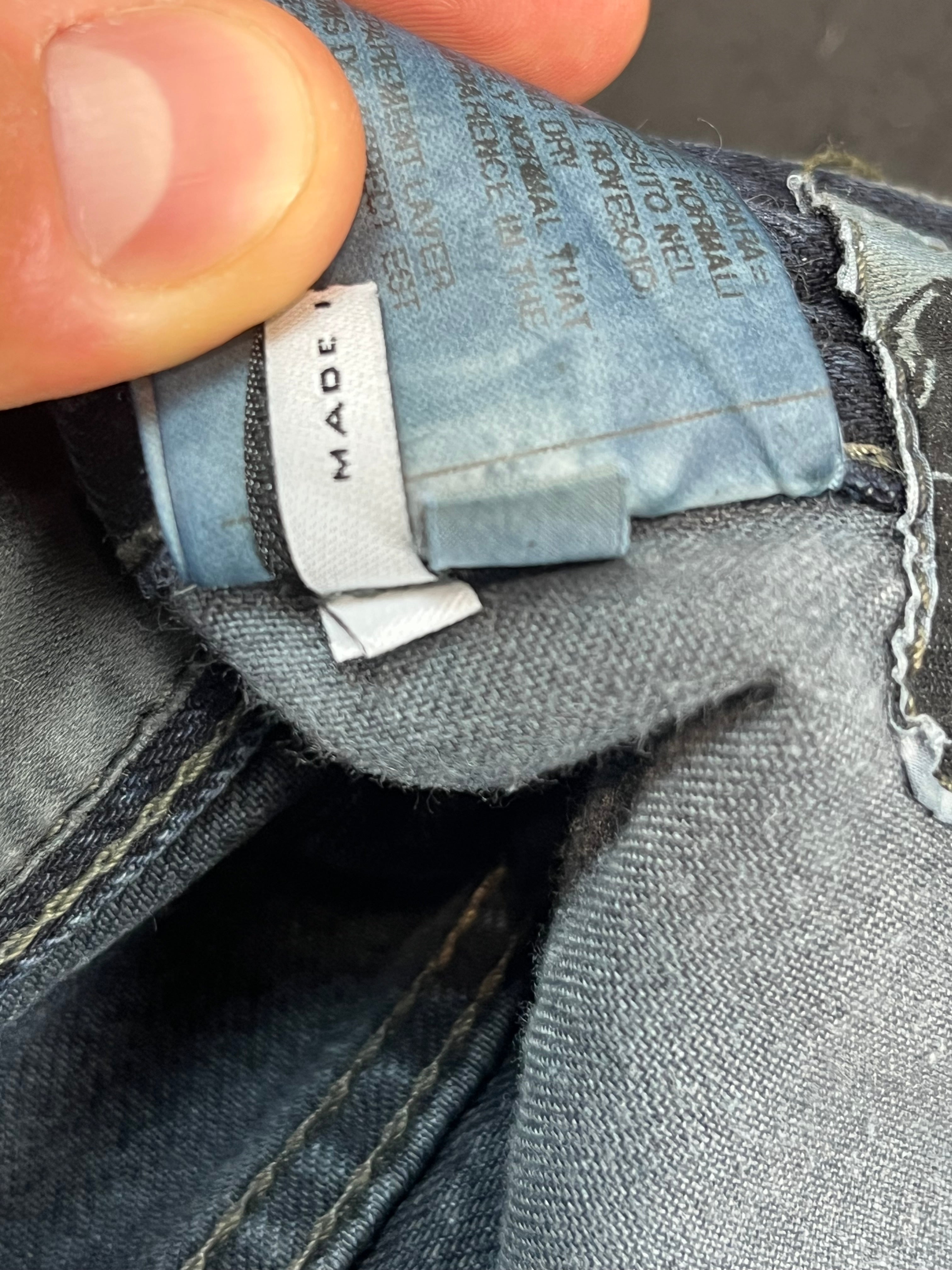 AW09 Rick Owens “Crust” Overdyed Detroit Denim