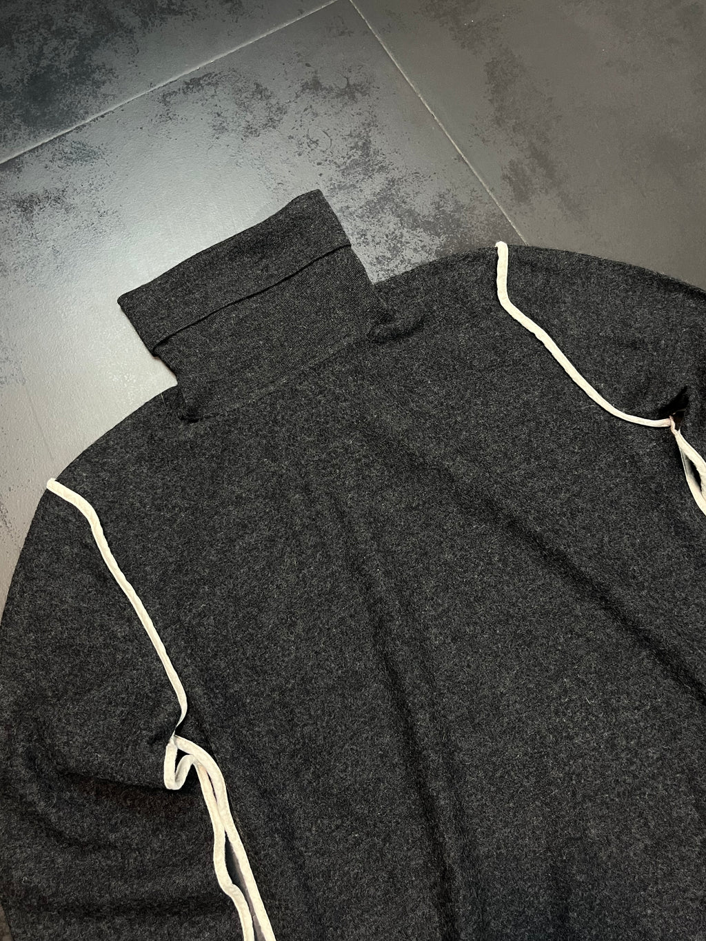 Dior Turtleneck Wool Sweater By Kris Van Assche