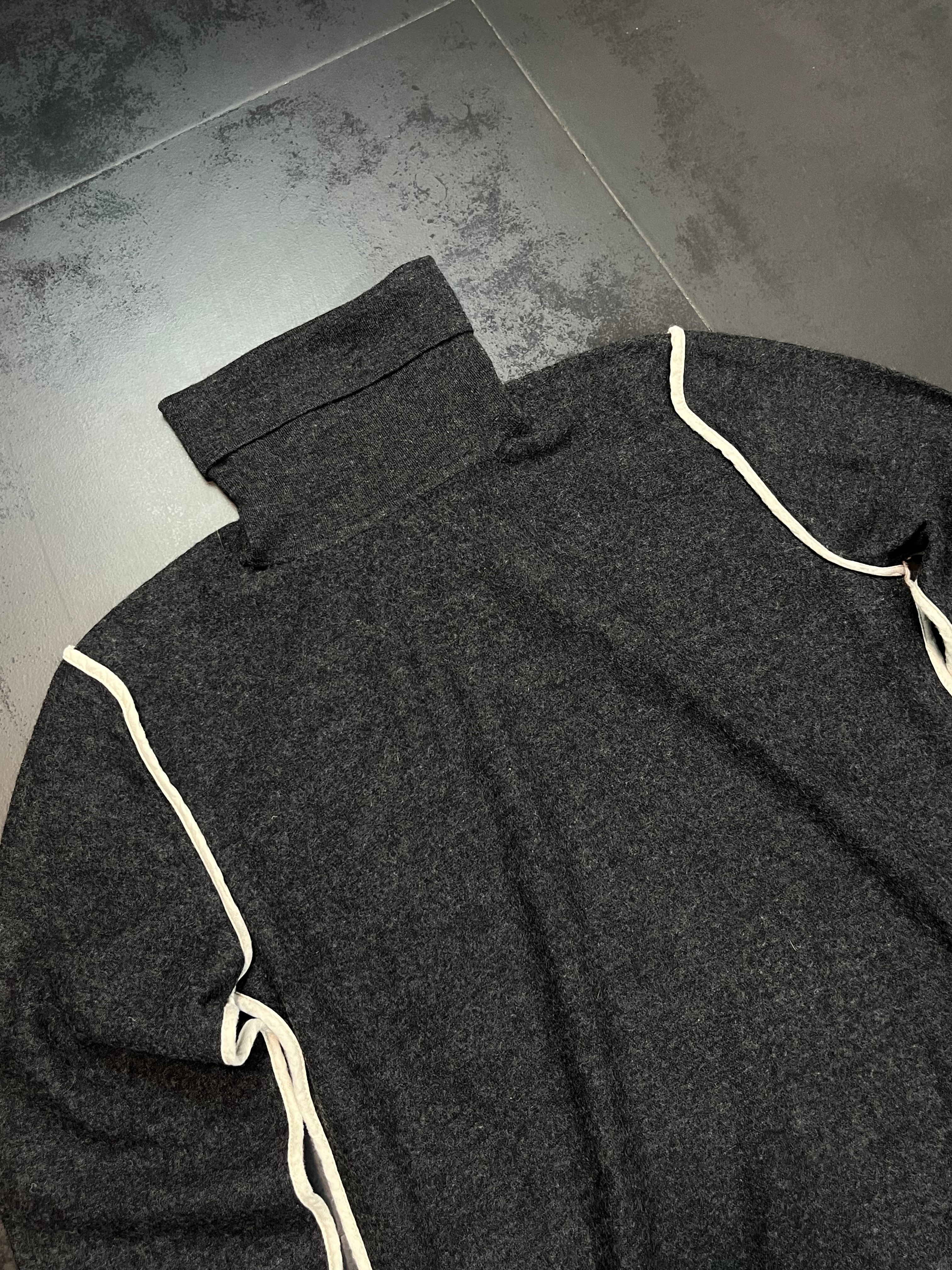 Dior Turtleneck Wool Sweater By Kris Van Assche