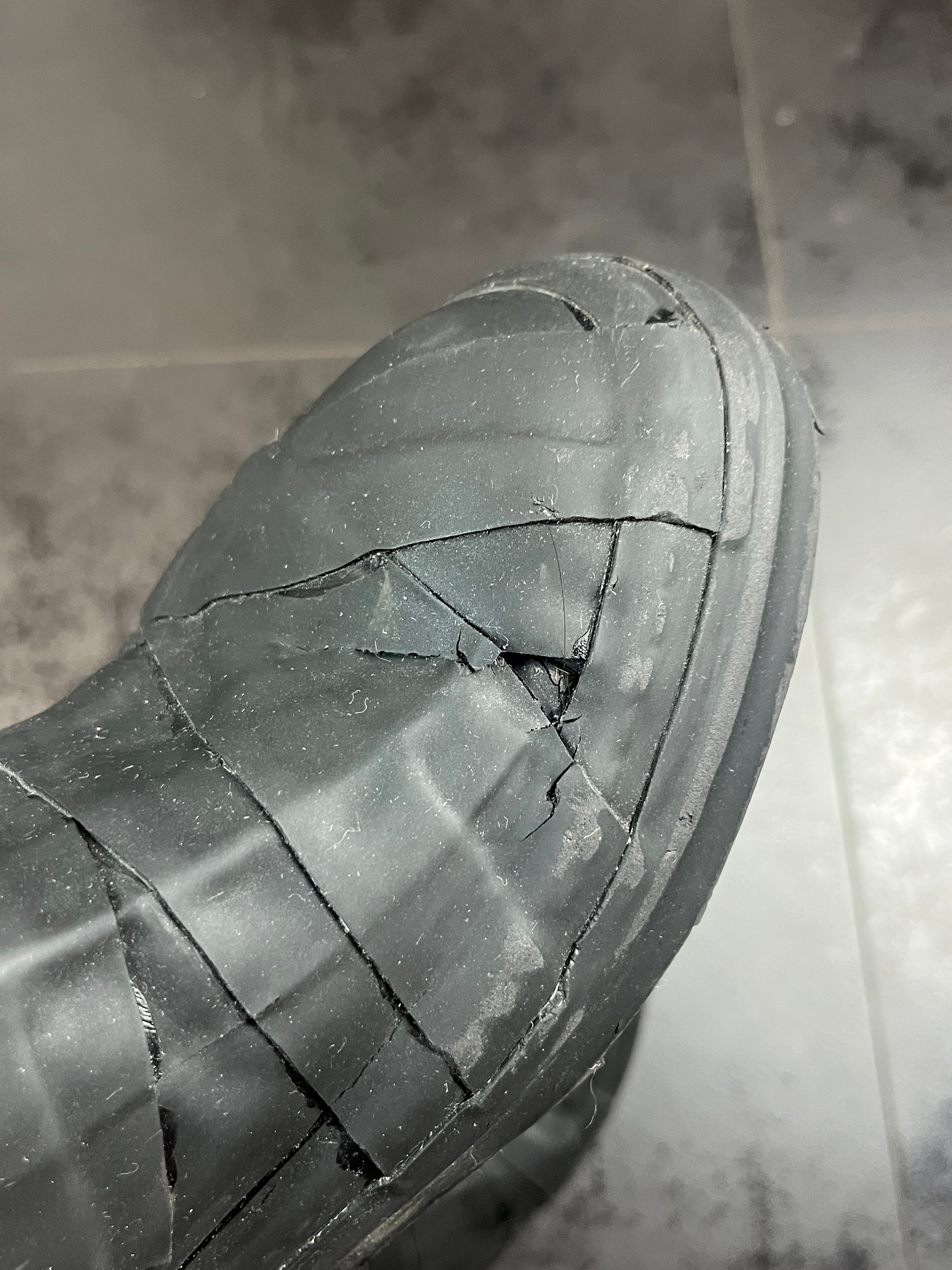 AW20 Rick Owens Performa “Rubber Wrap/Mummy” Ramones Low