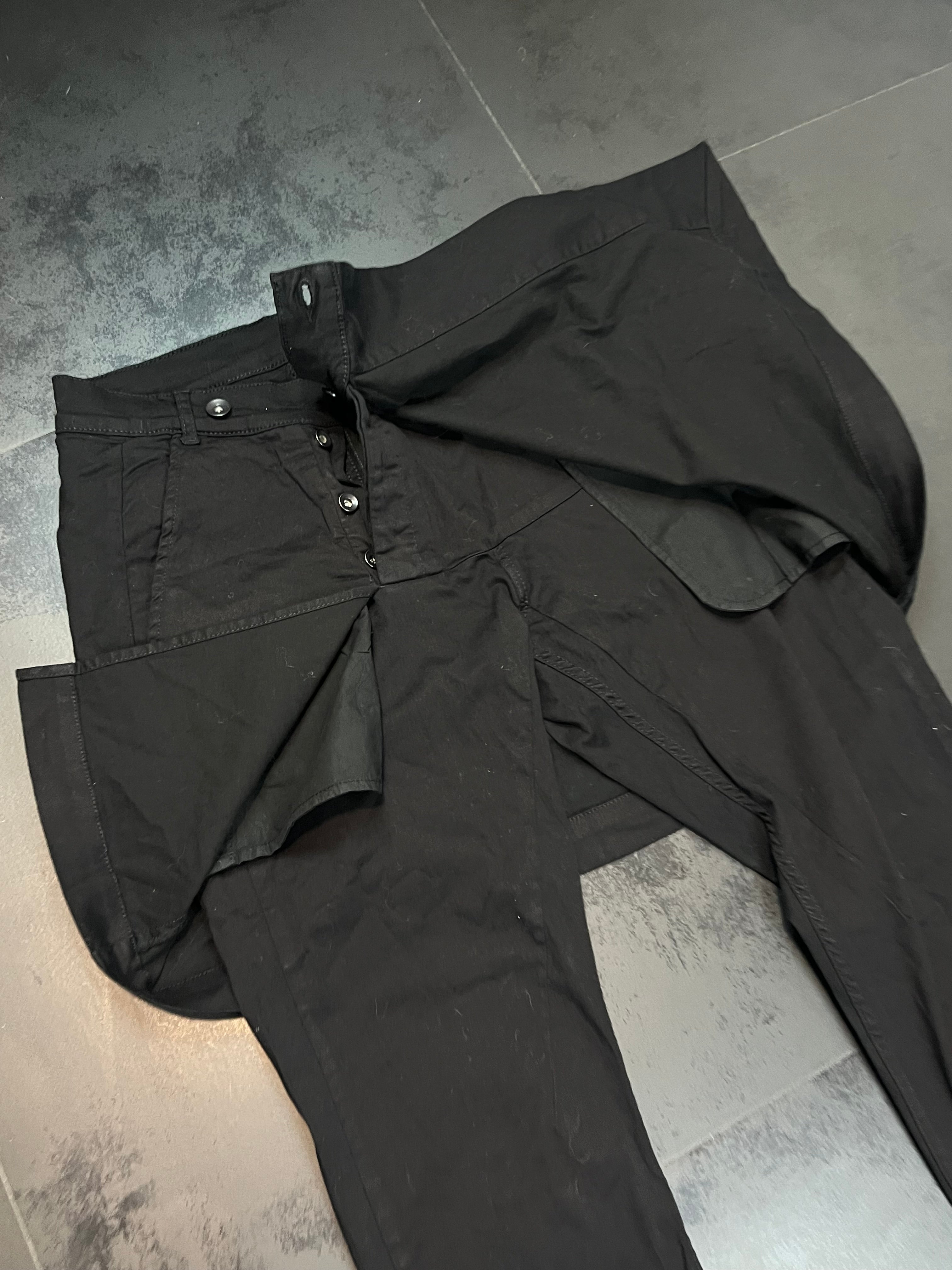 FW14 Rick Owens Drkshdw “Kilted Detroits” Denim