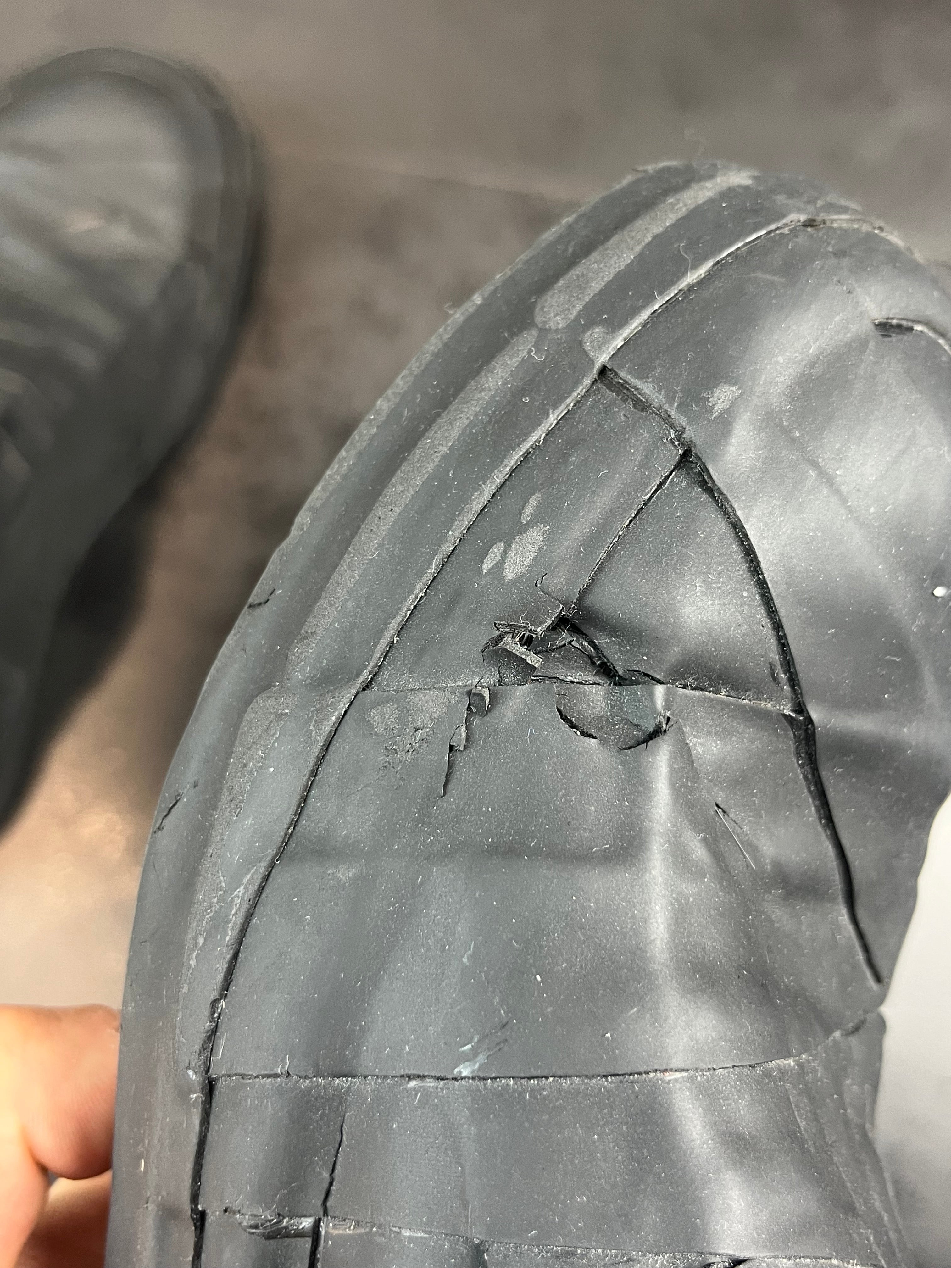 AW20 Rick Owens Performa “Rubber Wrap/Mummy” Ramones Low