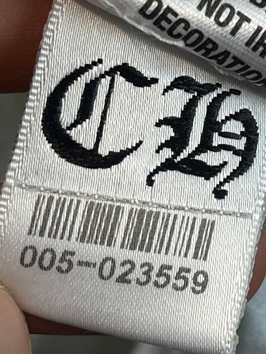 Chrome Hearts Raglan Scroll/Horseshoe Logo