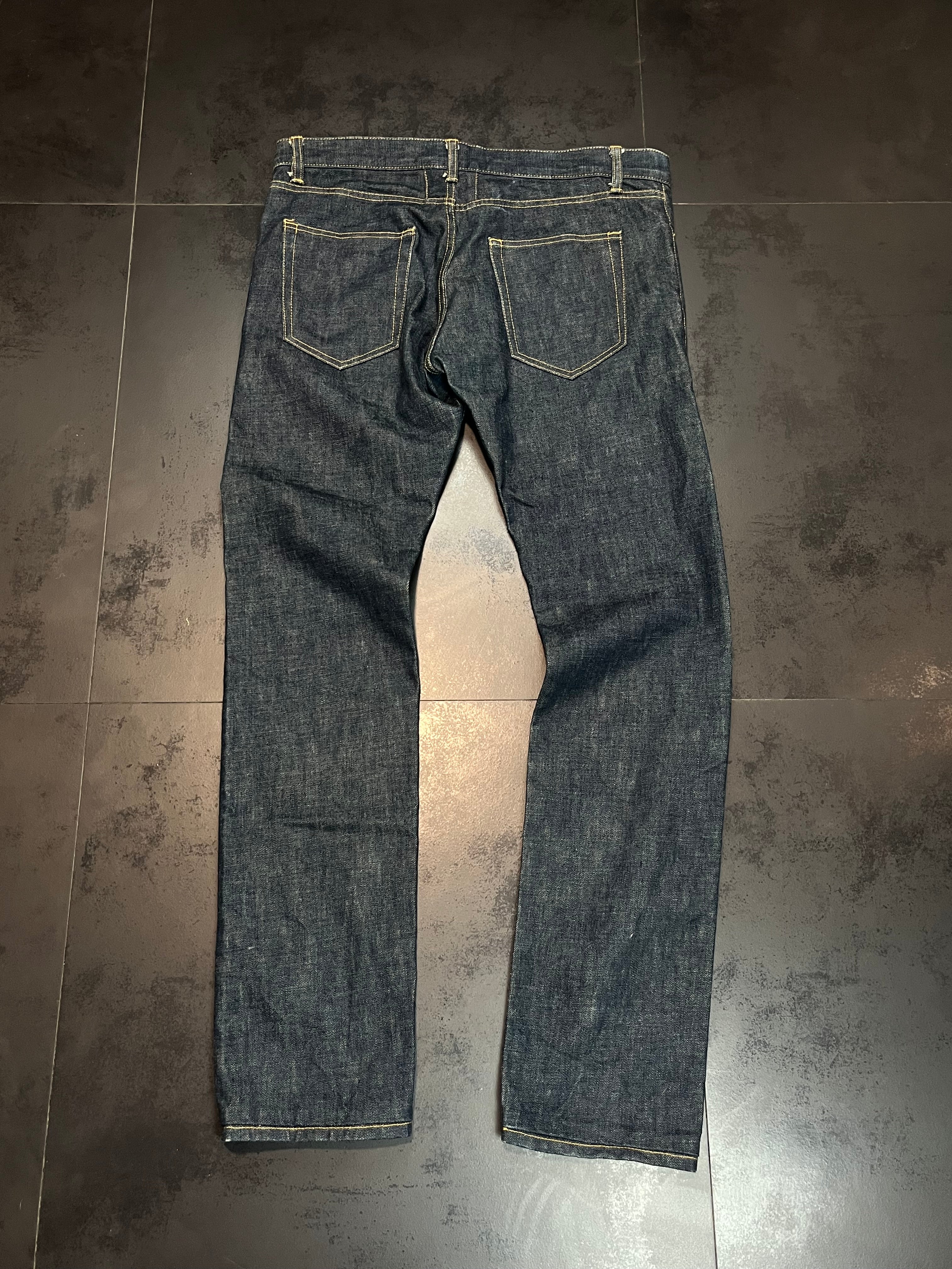 2012 Saint Laurent Paris Raw Denims By Hedi Slimane
