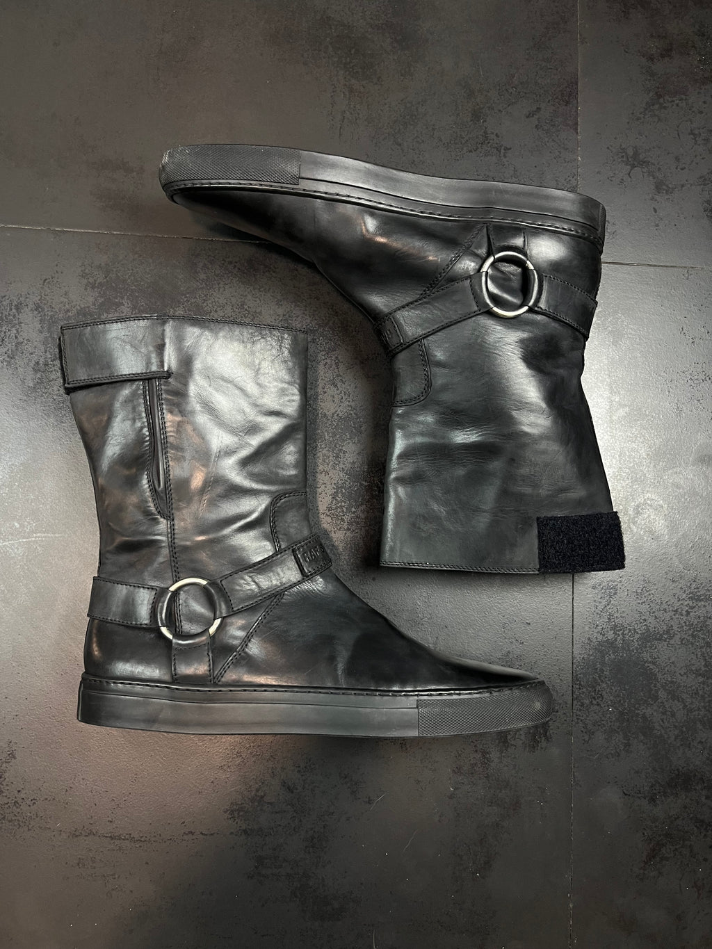 AW10 Raf Simons “Creeper/Harness” Boots