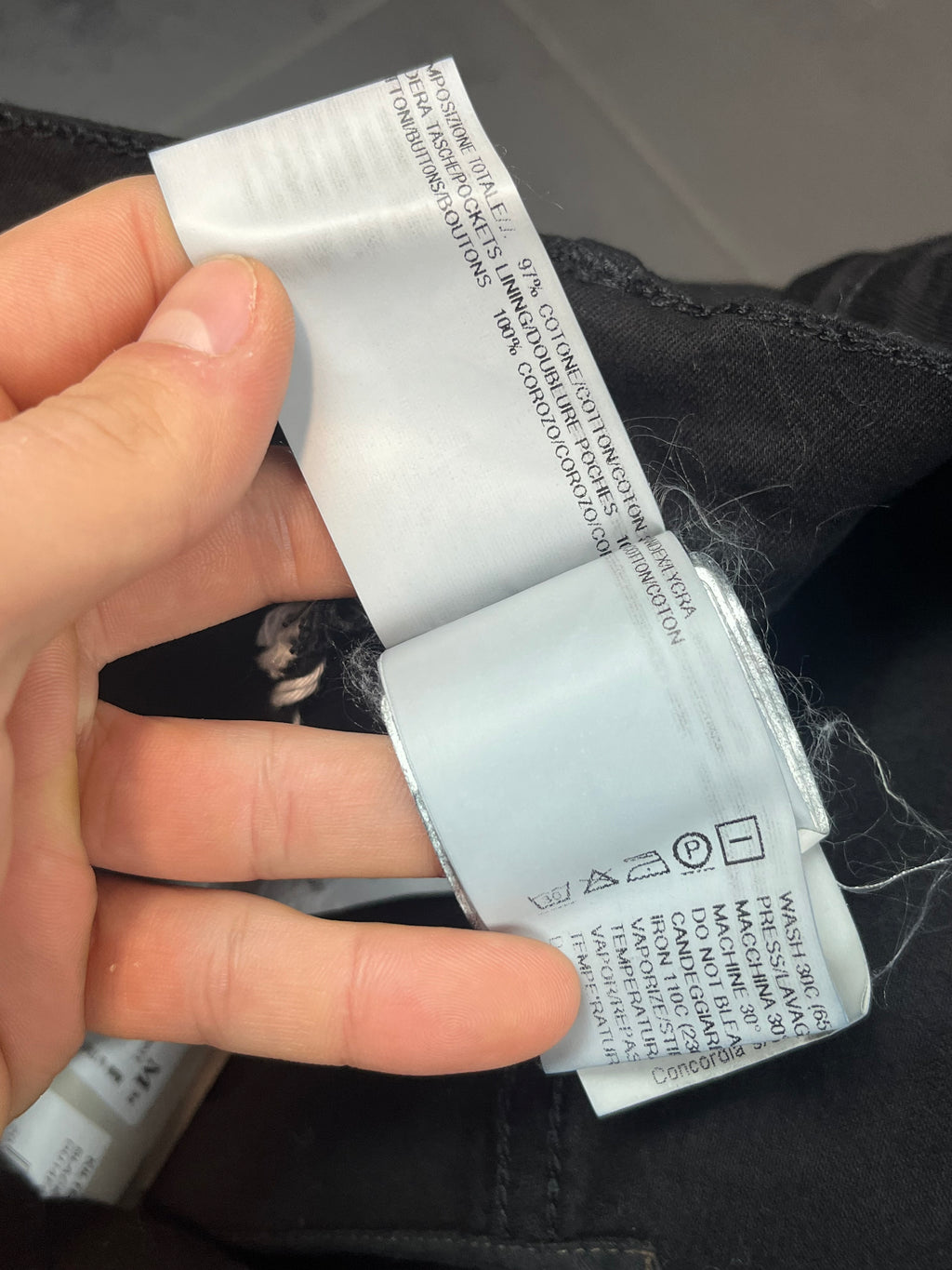 FW14 Rick Owens Drkshdw “Kilted Detroits” Denim